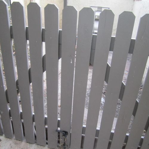 fencing, gates, stucco patching,