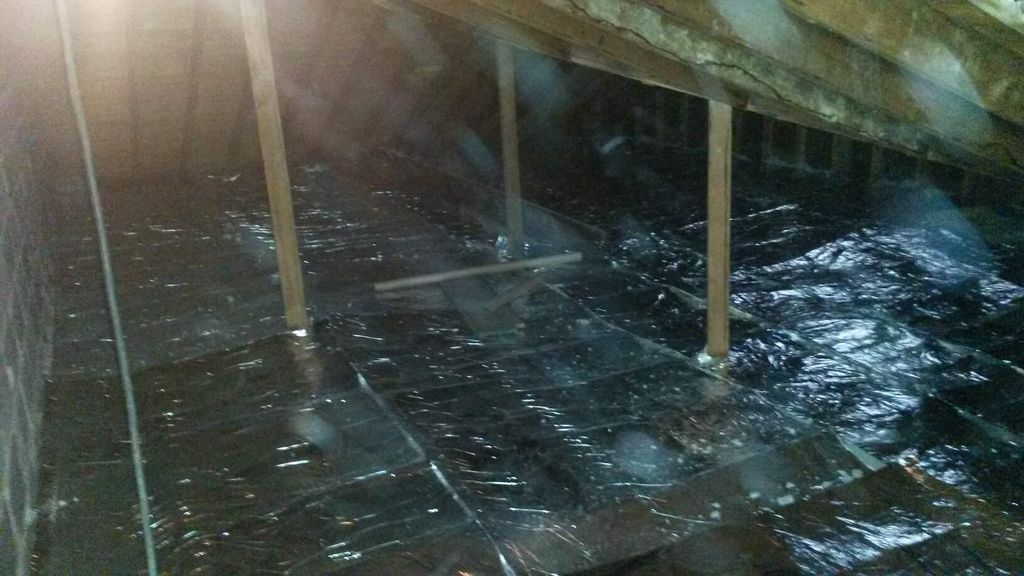 Finished attic