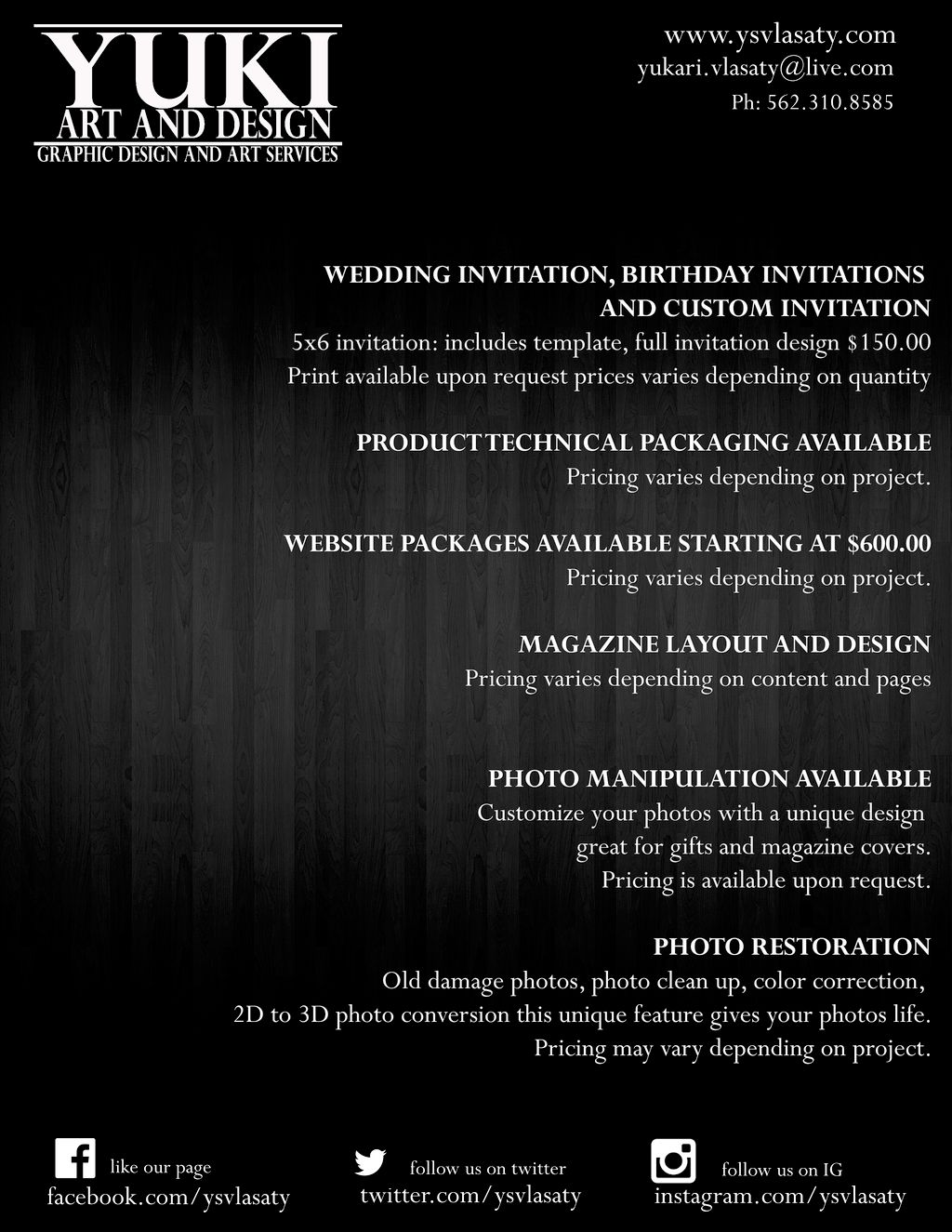 Projects and media
