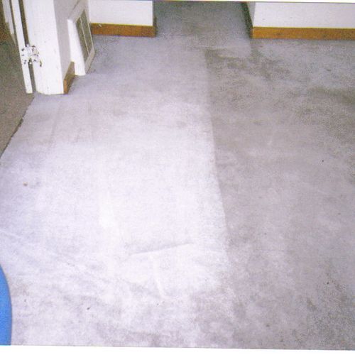 Residential carpet.