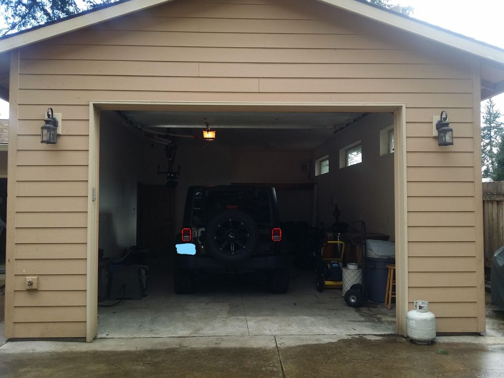 Before: RV garage conversion into an ADU