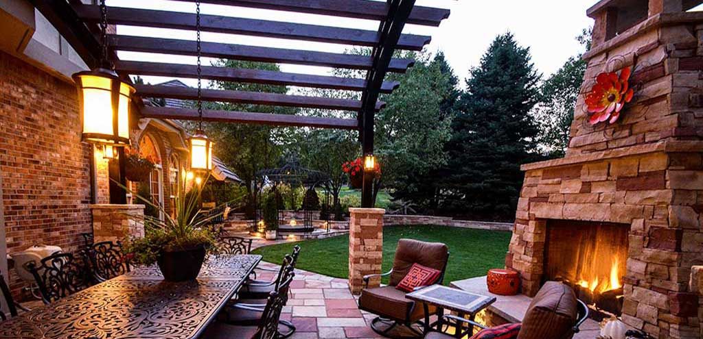 Patio covers such as pergolas help provide shade t
