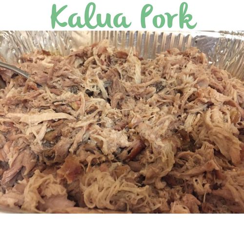 Slow cooked and moist shredded Hawaiian kalua pork