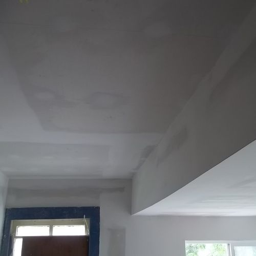 Client ceiling work 1.