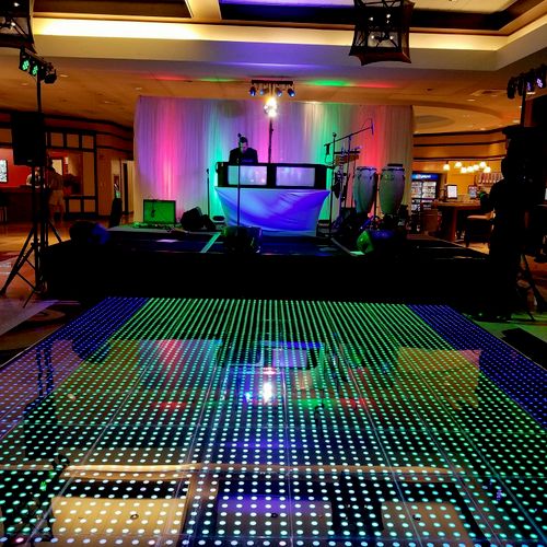 LED Dance Floor Rental PGA Nationals