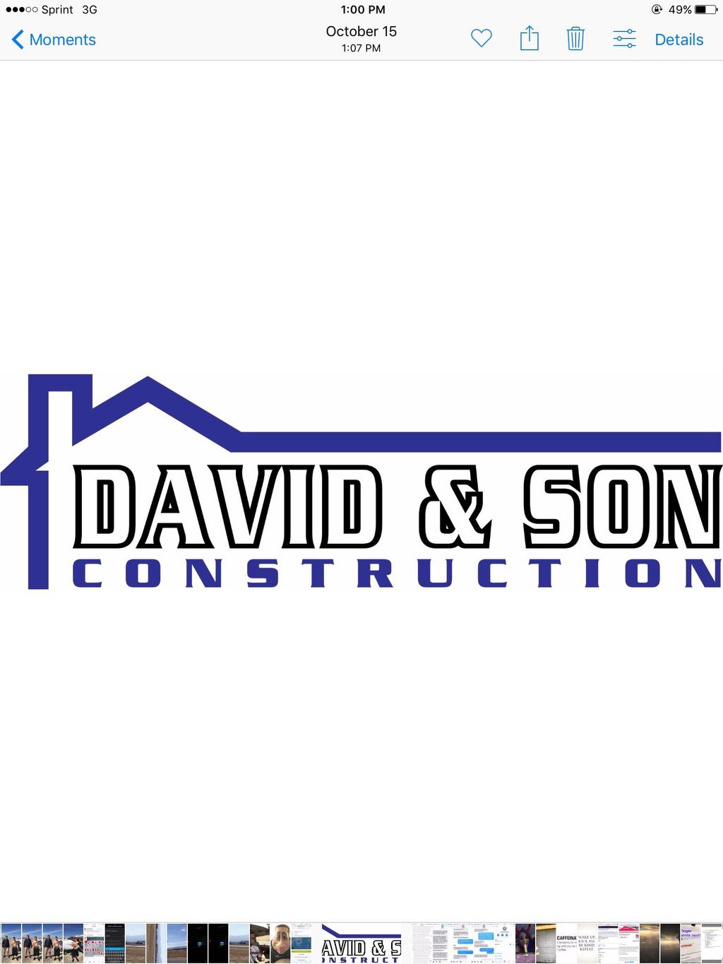 David & Son Construction