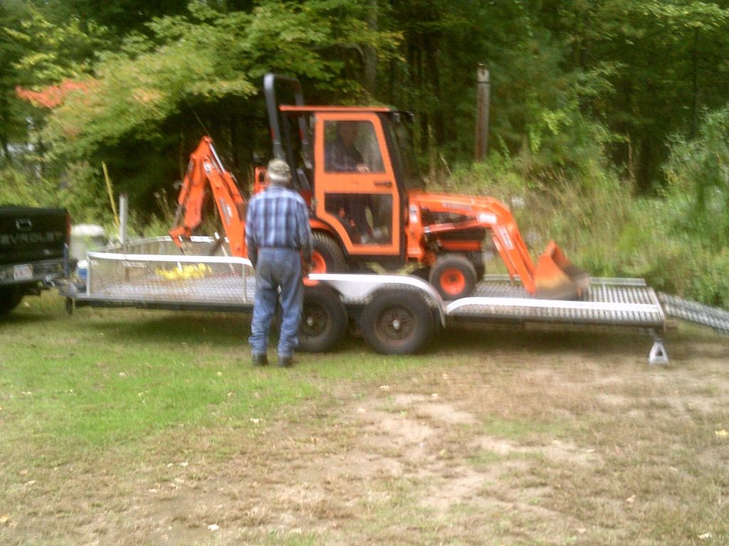 trailer for kabota tractor