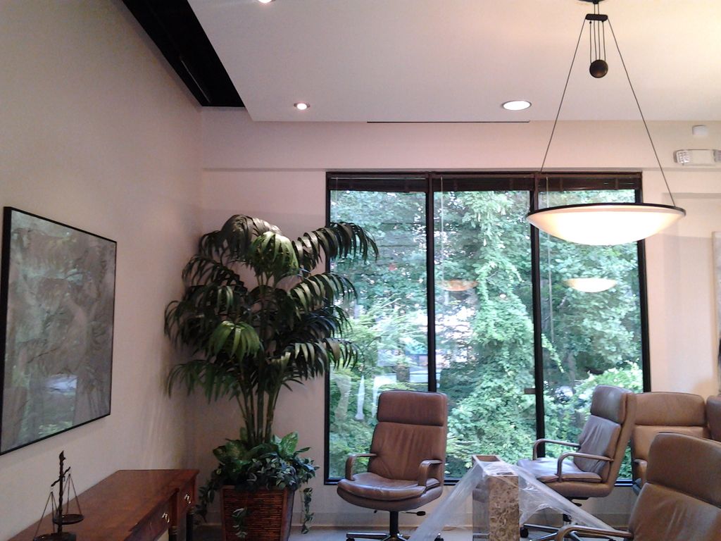 Commercial Interior Painting and lights we have in