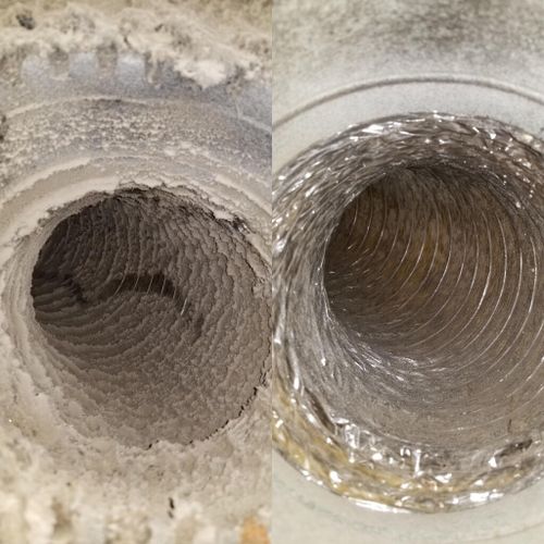 Air Duct Before & After