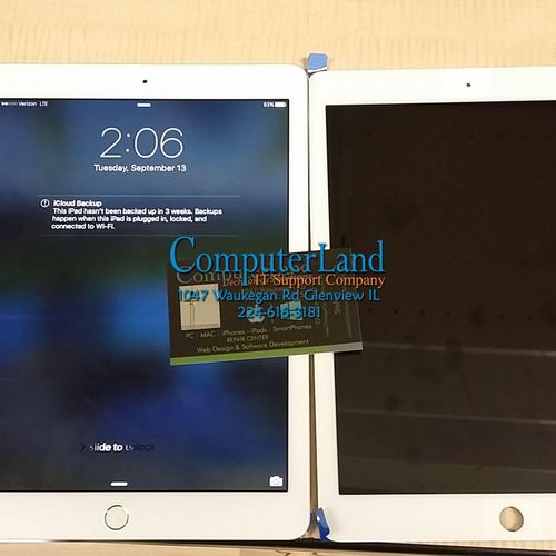 iPad Pro screen replaced