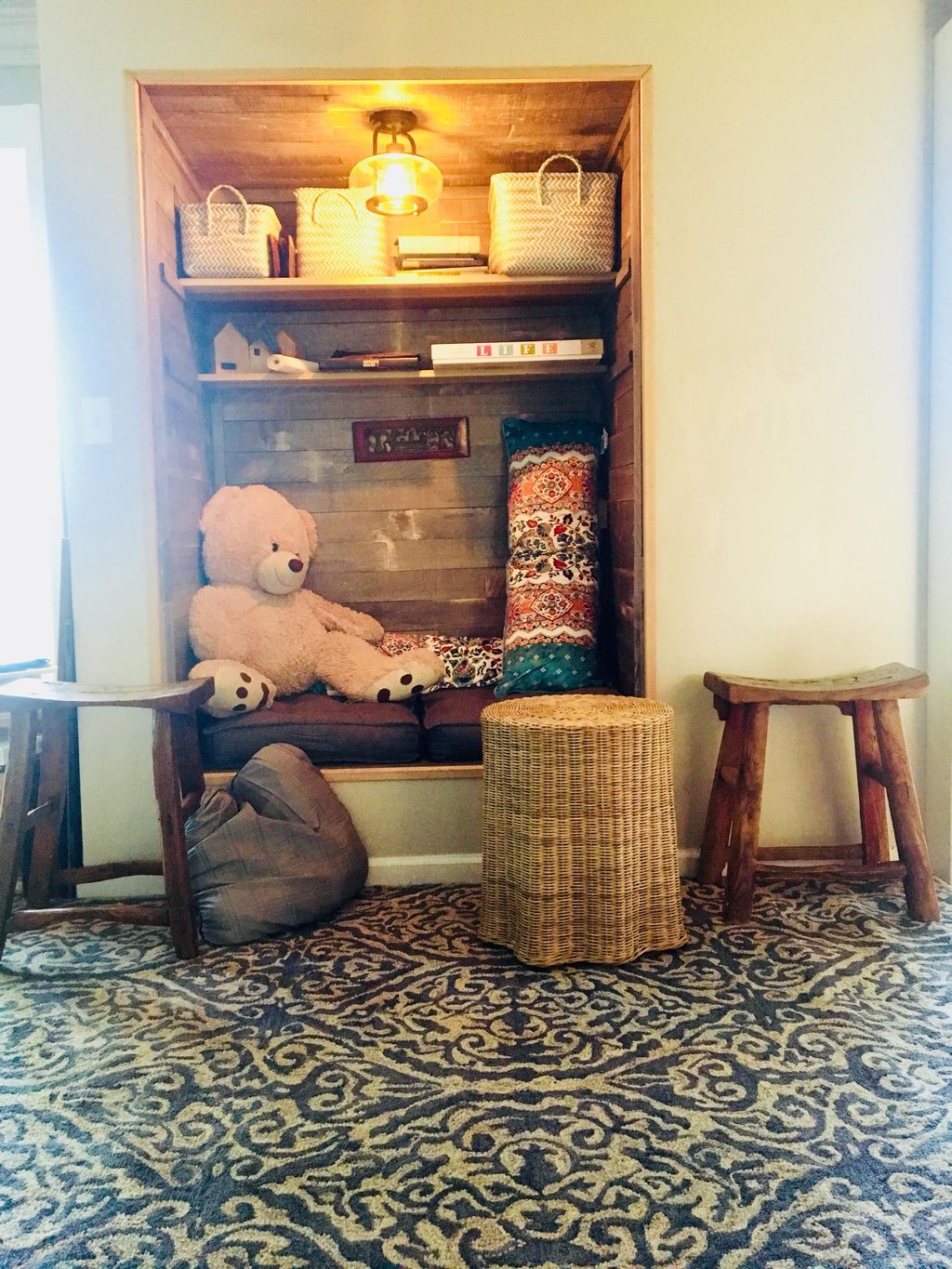 The whole family enjoys this space in different wa