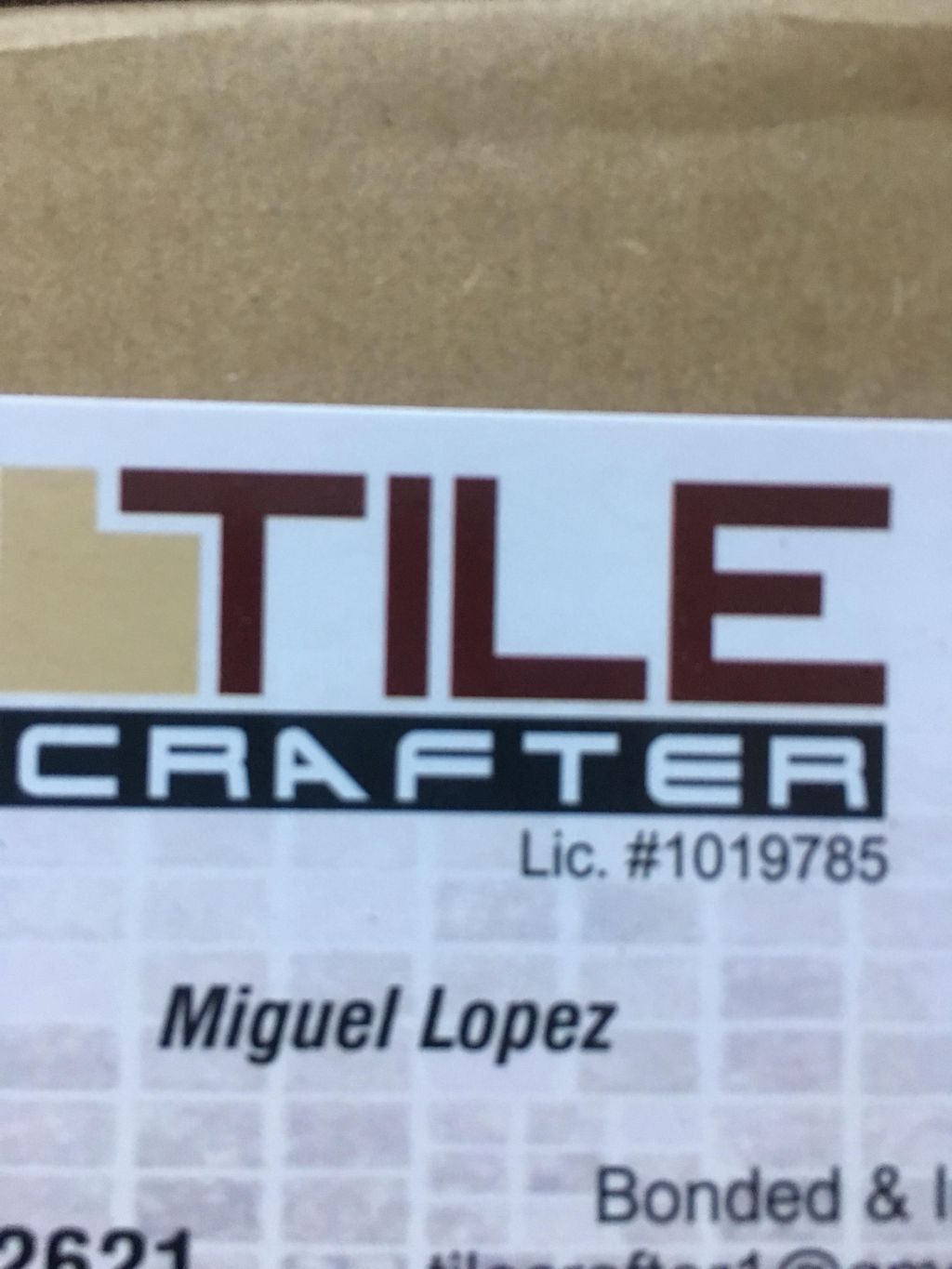 Tile Crafter lic#1019785