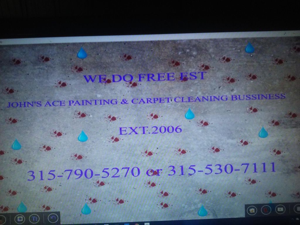 John's Ace painting & carpet cleaning bussiness