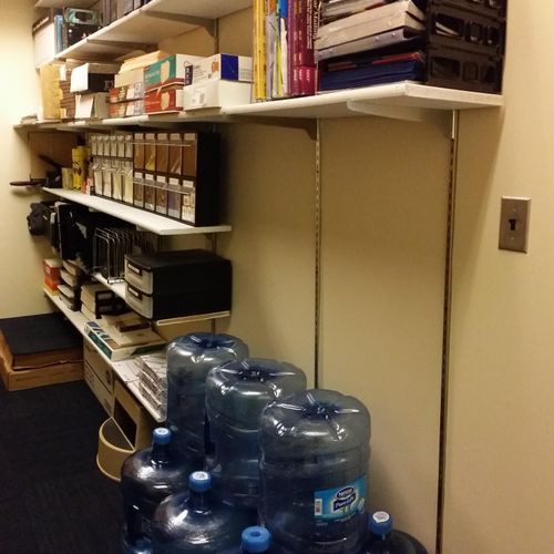 Supply Closet for a Corporate Client