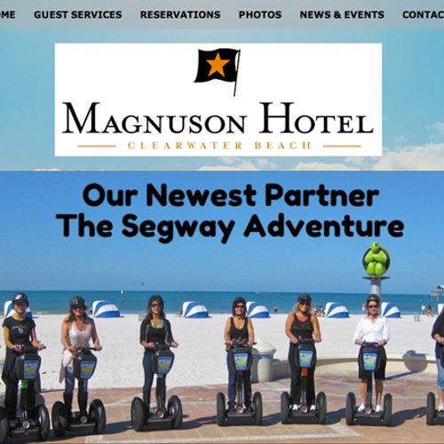 Project: Magnuson Hotel
Services provided: Web Des