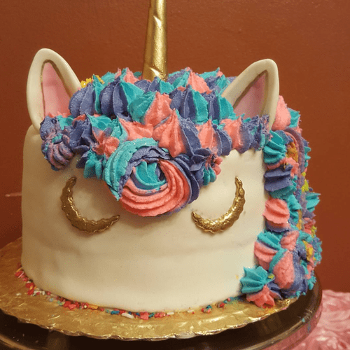 Custom Made Cakes; Unicorn Cake