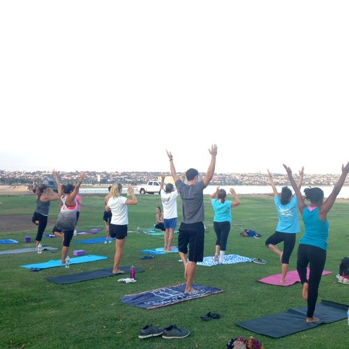 Yoga at Crown Point by the Bay