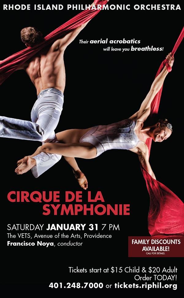 RI Philharmonic Orchestra - postcard design