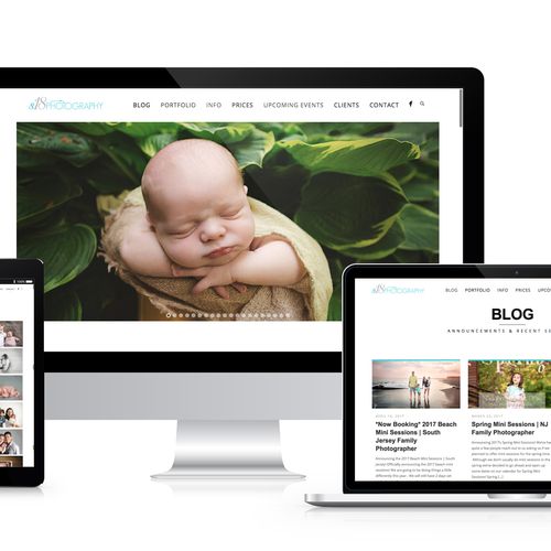 Responsive website design for retail photography c