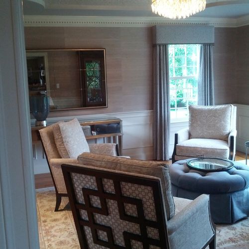 Fabulous transitional living room