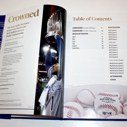 2015 Kansas City Royals championship book