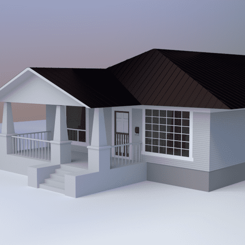 Porch addition visualization