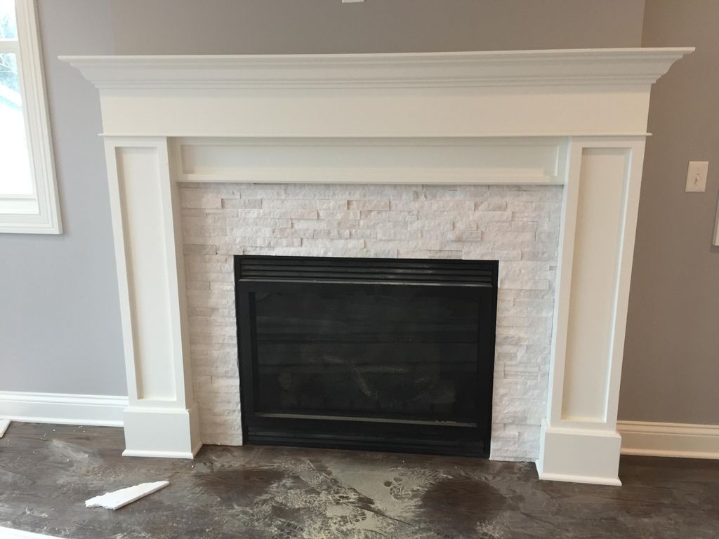 Glen Ellyn - Custom Fireplace surround