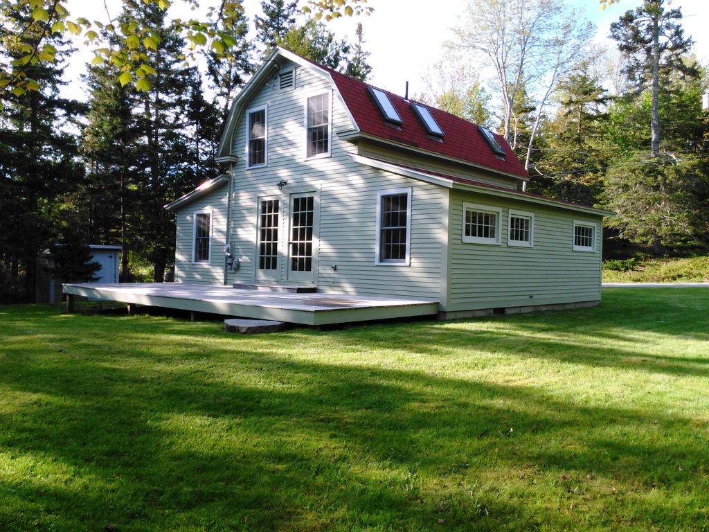 Rebuilt Summer House, Maine