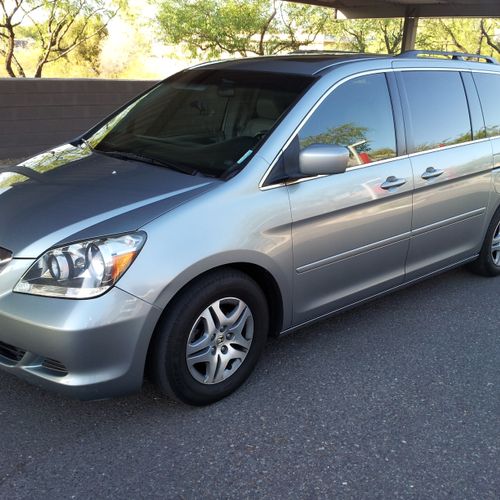 Our Honda Odyssey vans are very clean, spacious an