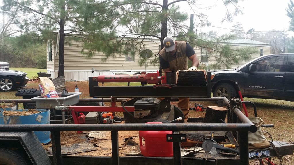 wood splitting