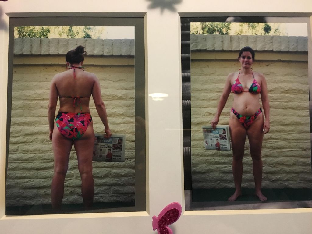 Before my transformation 