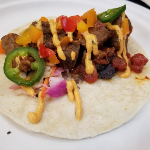 Wakanda Forever Taco for the Movie Premier of Blac