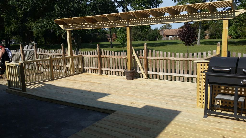 Decks & Porch's maintenance, repair and remodels.
