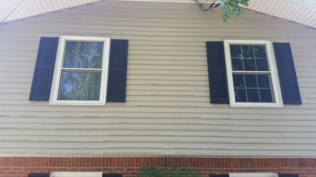 Before Soft Washing