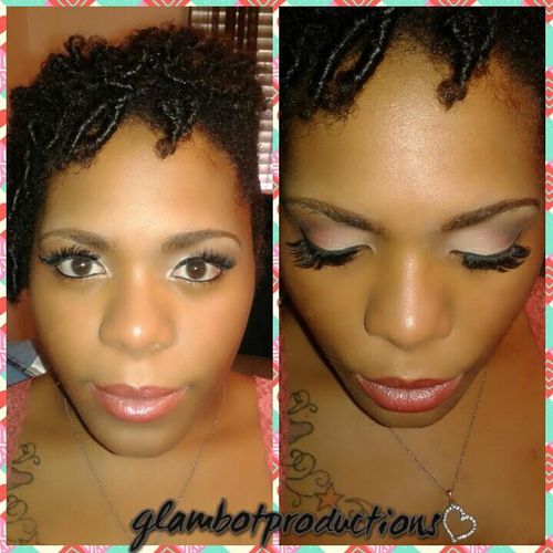 Client Candace wanted to get glammed for a girls-n