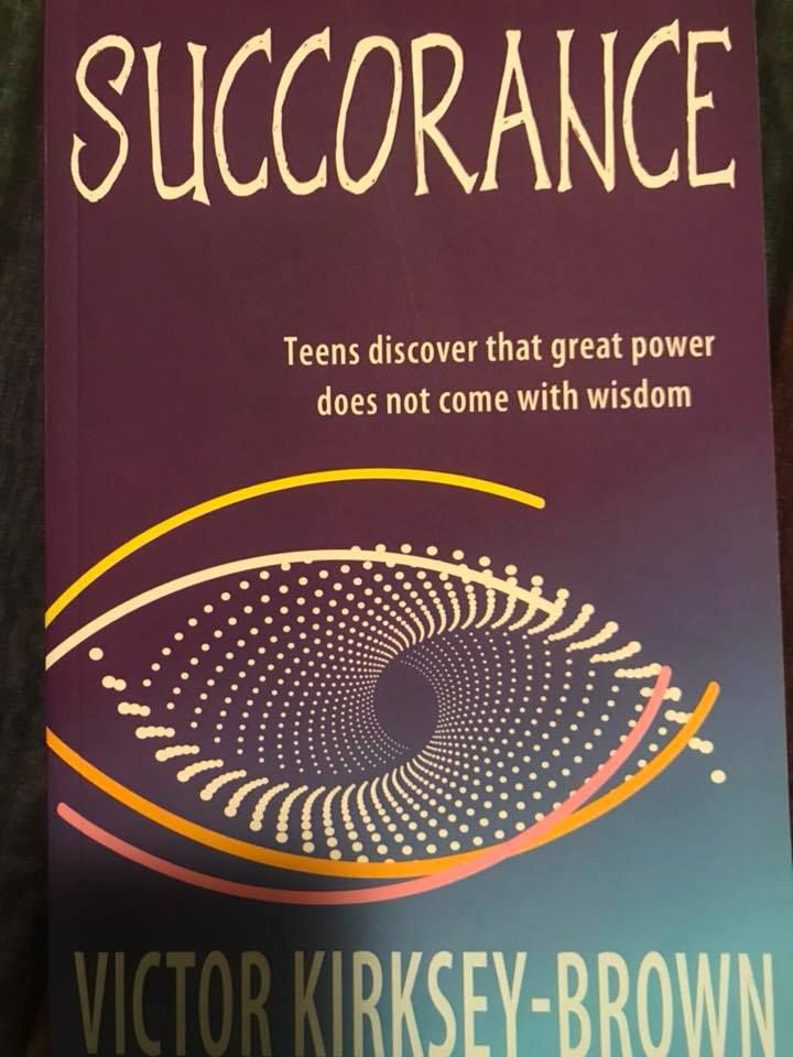 My copy of Victor Kirsksey-Brown's "Succorance," w