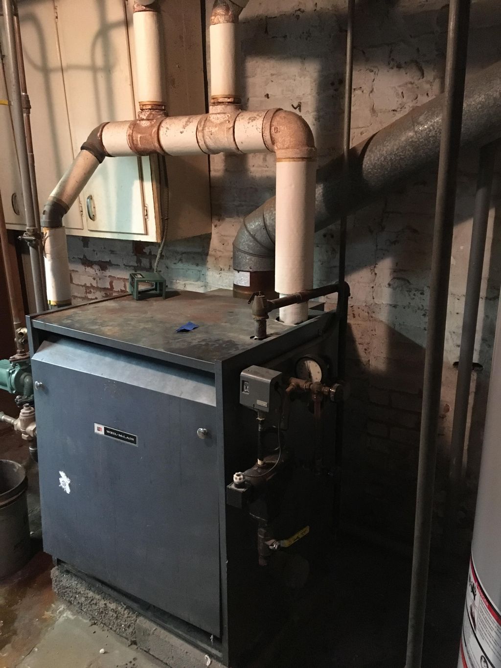  Old Steam boiler removed