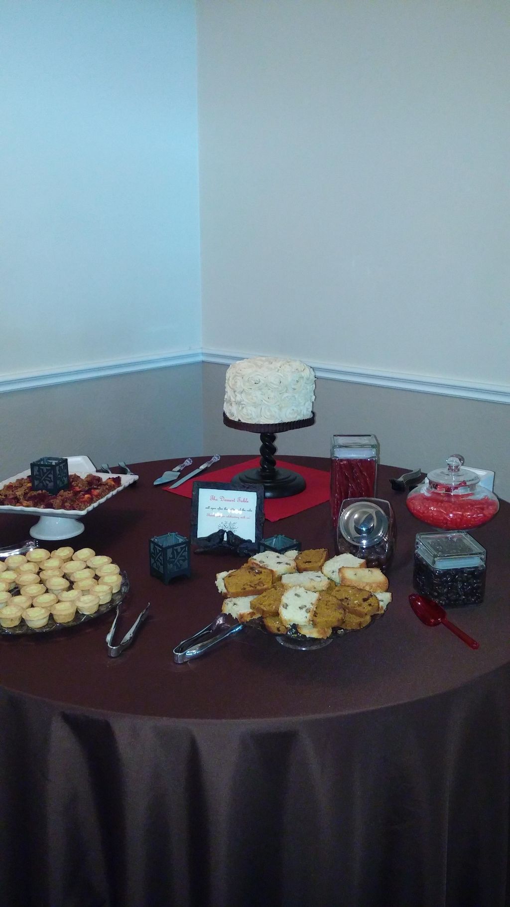 Dessert/Appetizer Table