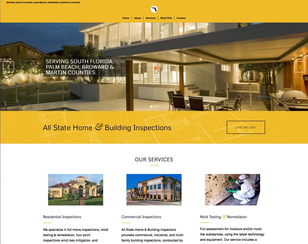 all-statehomeinspections.com - Web design, web dev