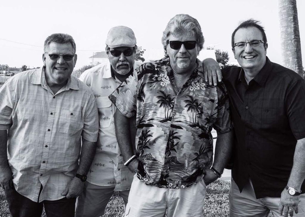 This is our band. Four guys having a blast