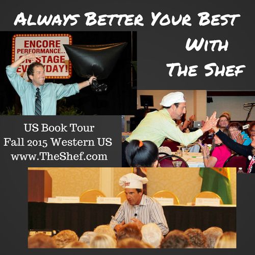 Motivational Speaking book tour with Dave "The She