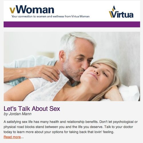 Article for VirtuaWoman Health Care Website
