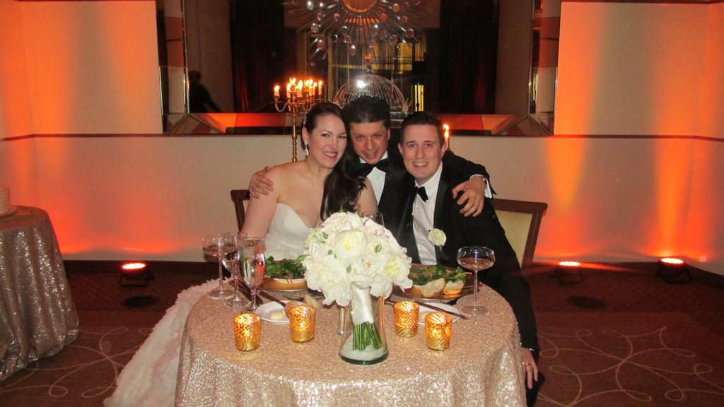 DJ Dan with an amazing Wedding Couple!