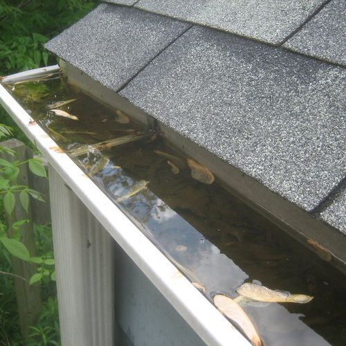we can clean your gutters