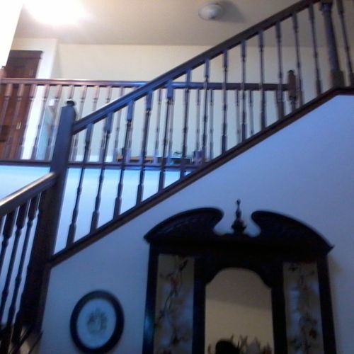 Stairway to upstairs of remodel