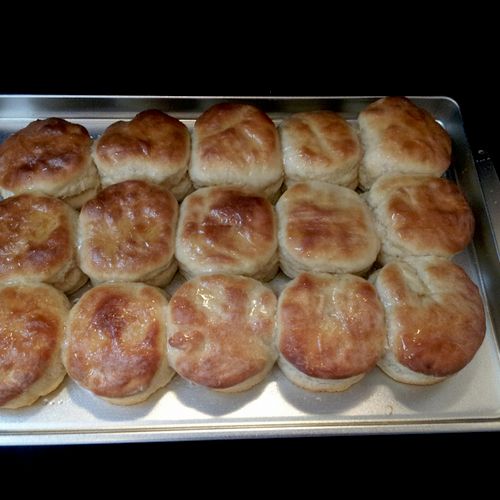 Homemade Honey Butter Biscuits