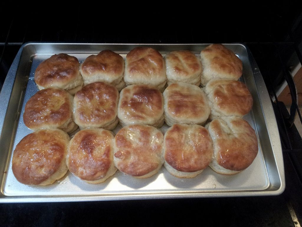Homemade Honey Butter Biscuits
