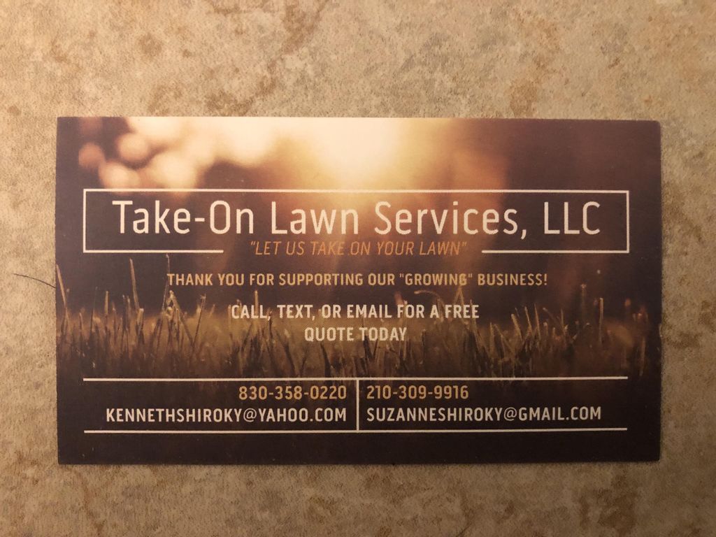 TAKE-ON LAWN SERVICES, LLC