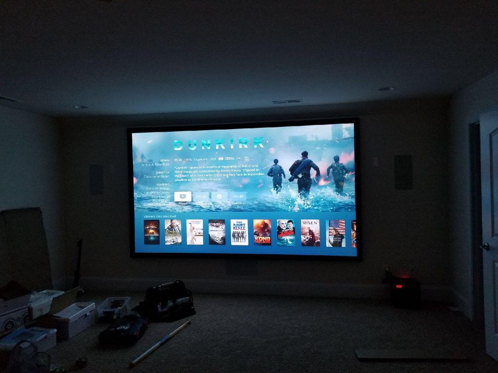 This client was looking for screen that occupied t