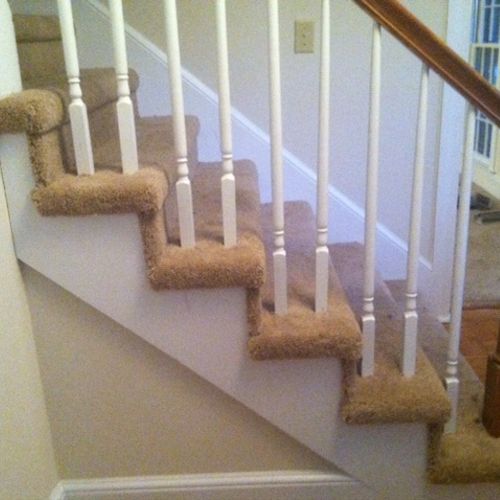 upholstered stairs